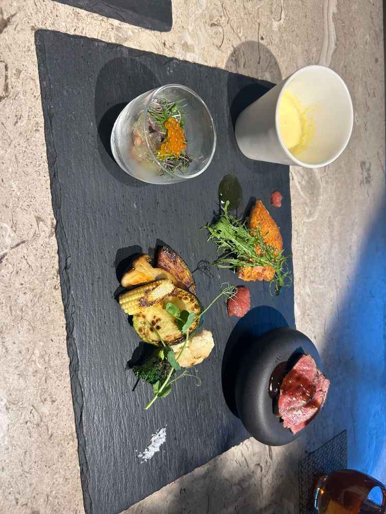 試食はワンプレートで出していただきました。とてもおいしかったです。