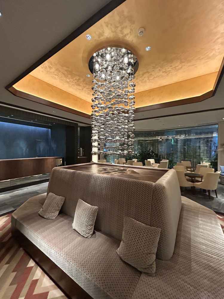 挙式前の参列者の待ちの部屋