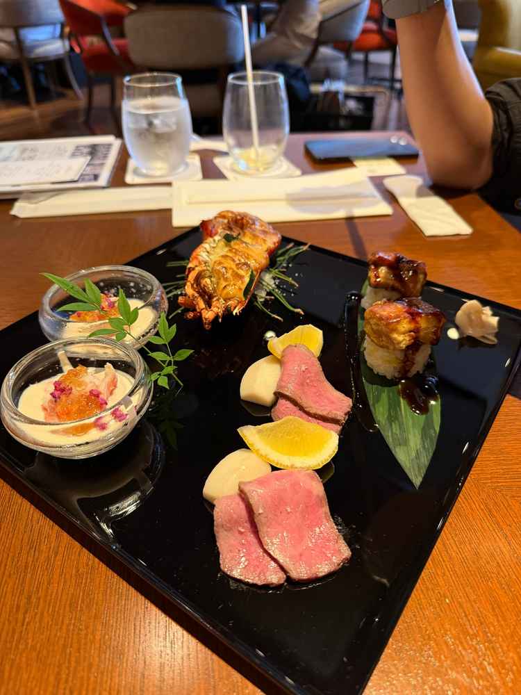 フェアでいただいた試食、メインのお料理