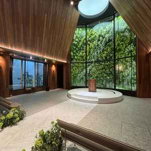 式場の雰囲気が素晴らしかった。