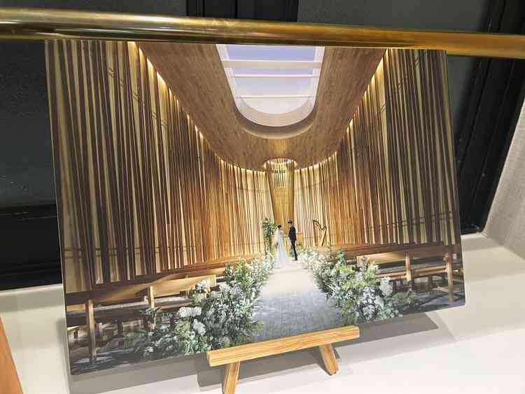 リニューアル後のチャペル（イメージ）