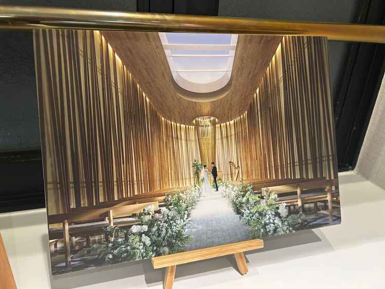 リニューアル後のチャペル（イメージ）