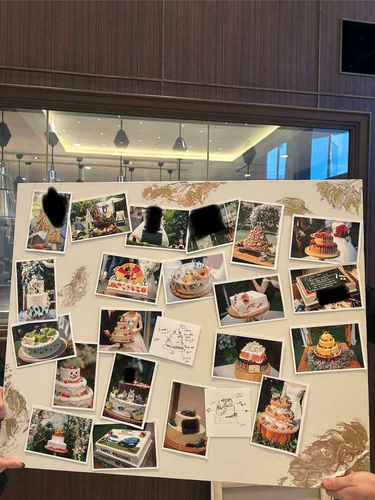 ケーキのアイデアも多く、ゲストや新郎新婦に寄り添って考えてくれるのがいいなと感じました。