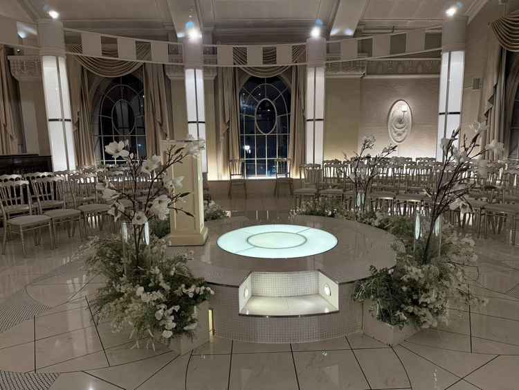 円形のチャペルー他では見たことのない雰囲気でした