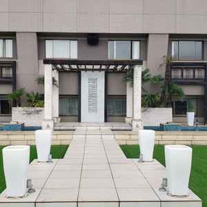 ガーデンウェディング会場、天気が良ければ最高。