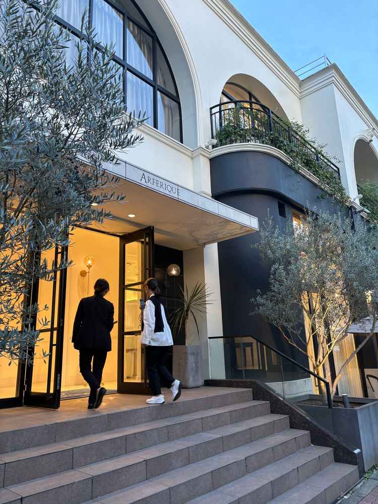 外観、入場するところ。