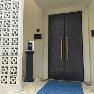 入口。ゲストはここから入ります。