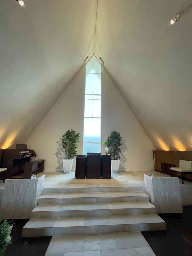 挙式会場です。