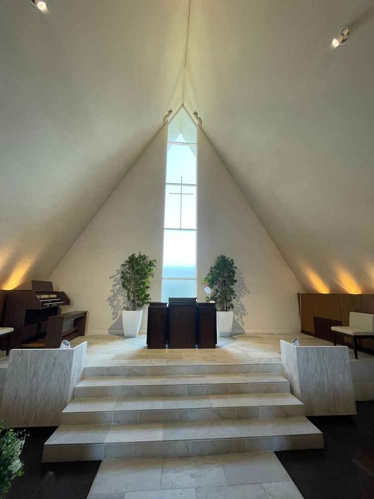 挙式会場です。