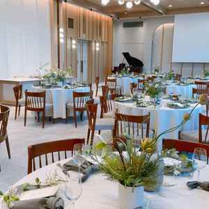 披露宴会場。広いです。