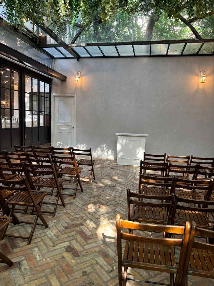 挙式会場です。