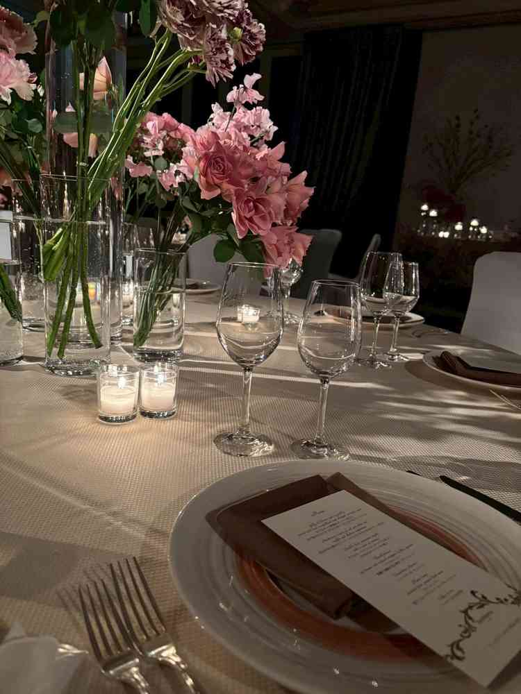 花は今まで見た式場で1番綺麗だと思った。