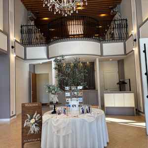 入り口付近もかわいい