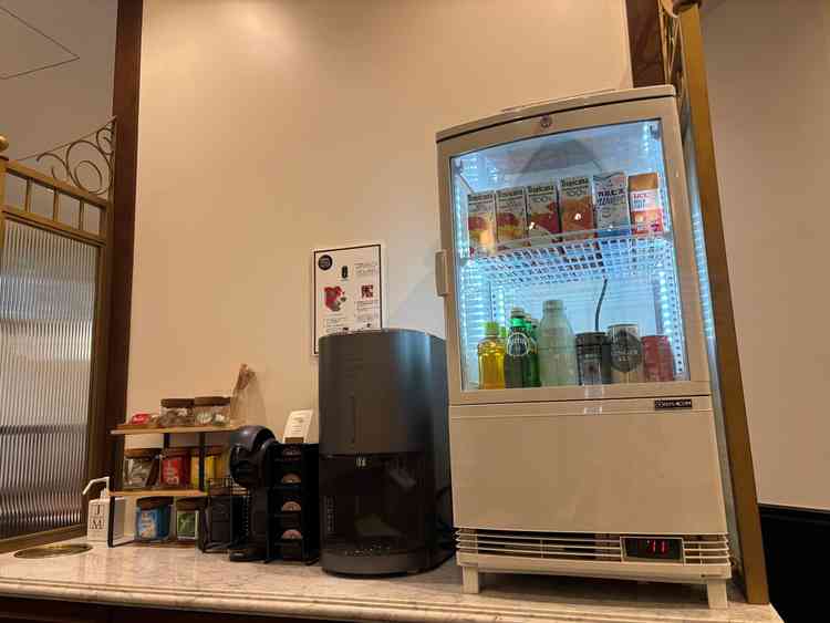 フェア中に好きなドリンクを選べるサービスがありました。