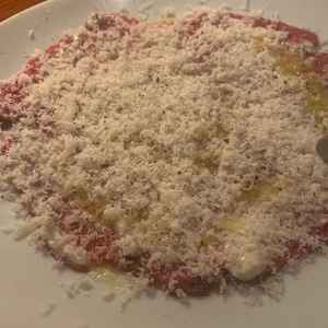 来館特典のディナー券の料理