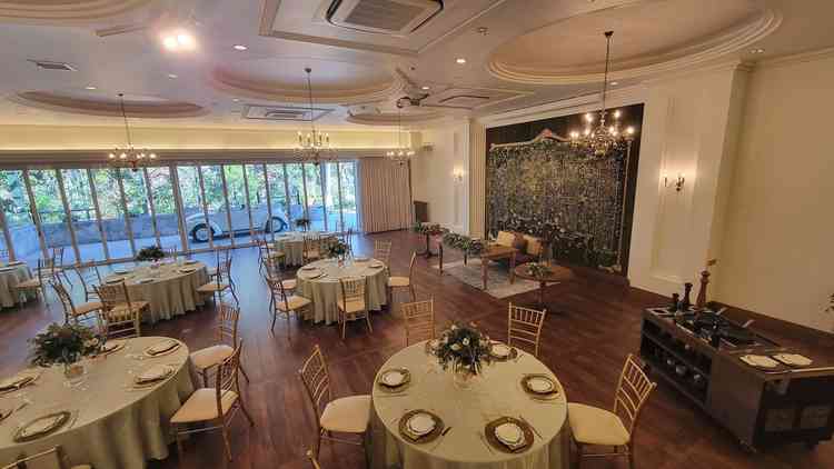 披露宴会場が広くていろんな演出が出来て、とても素敵でした。