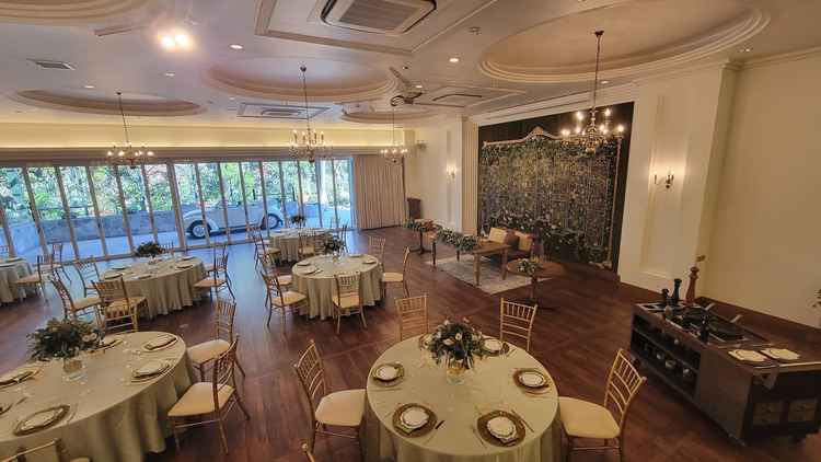 披露宴会場が広くていろんな演出が出来て、とても素敵でした。