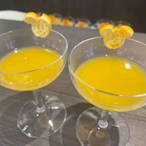 ウェルカムパーティ会場で素敵な時間が過ごせそうでした。