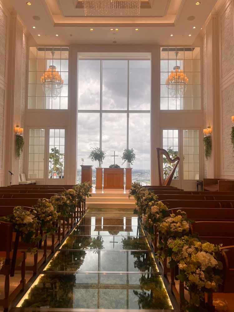 開放感のあるチャペル