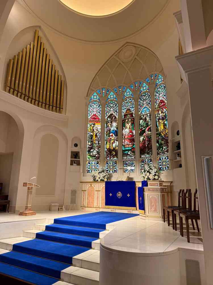 何より魅力的なチャペル。感動が止まらない