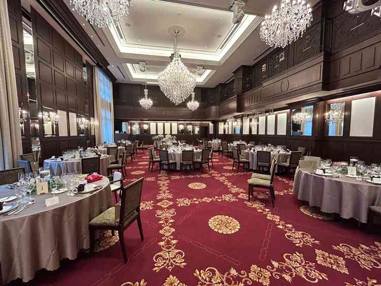 大きい方の披露宴会場