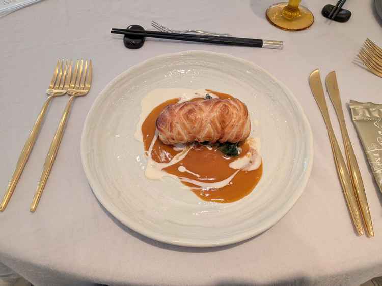 オススメされていた魚のパイ（試食会で出ました）