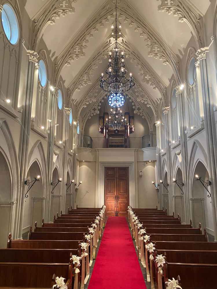 チャペル内の景色です。