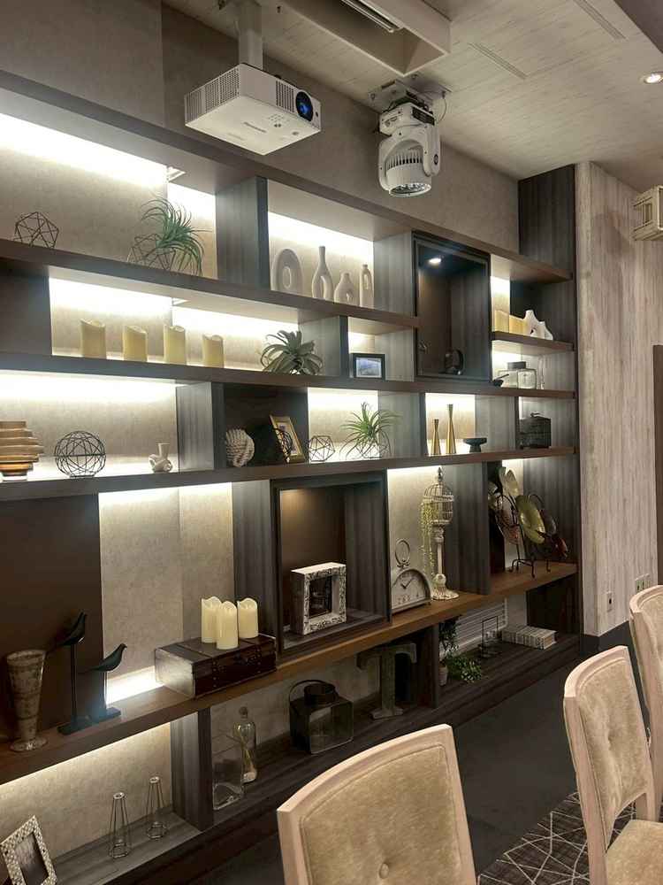 披露宴会場です。装飾物が非常にオシャレでした！