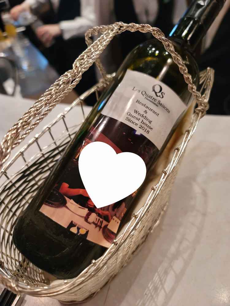 試食会での、お茶漬けのだしボトルへのラベルサプライズ