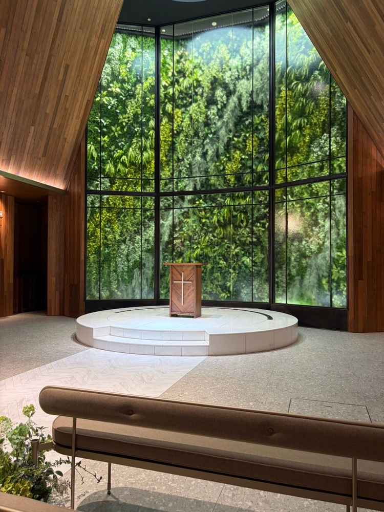 挙式会場②席から