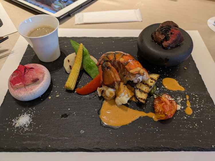 お料理の写真。非常に美味しかったです。