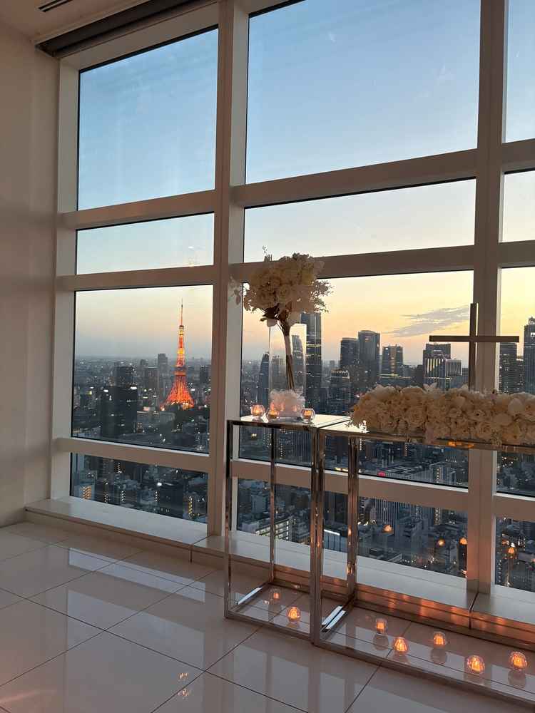 東京タワーとスカイツリーが同時に見えるビルは少ないそうです。