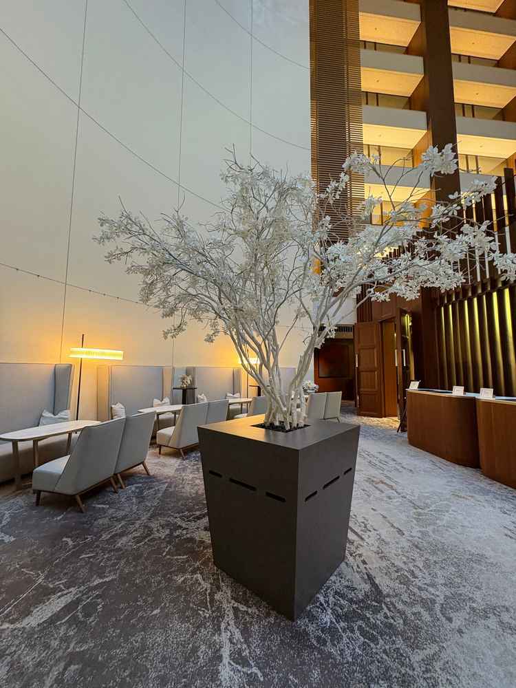 ゲストの待合室とウェルカムスペース