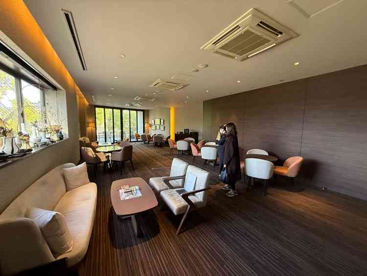 友人など向けの待合室