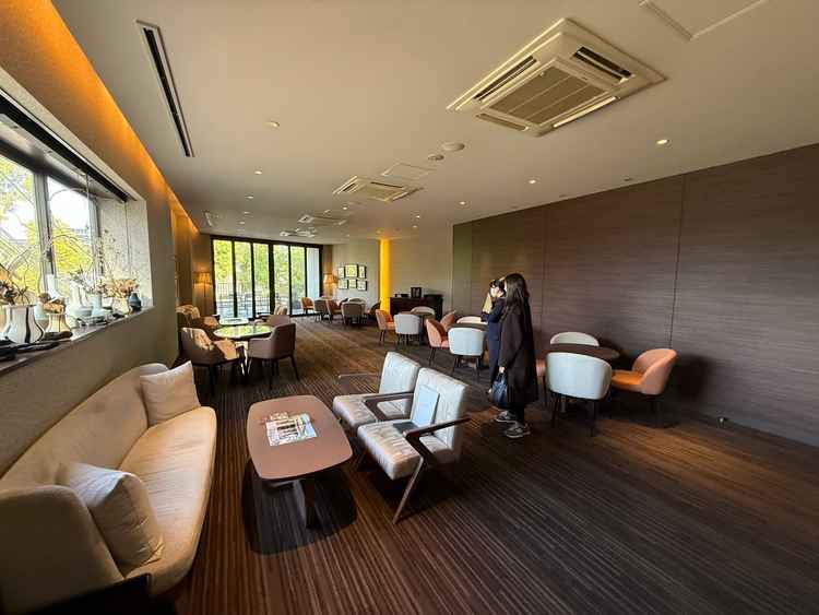 友人など向けの待合室