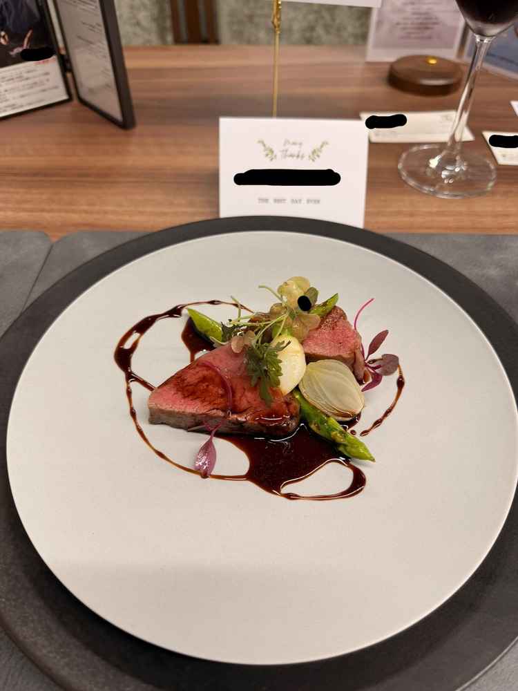メインのお肉