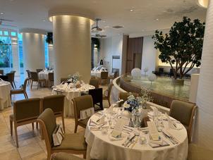 aqua bellの披露宴会場