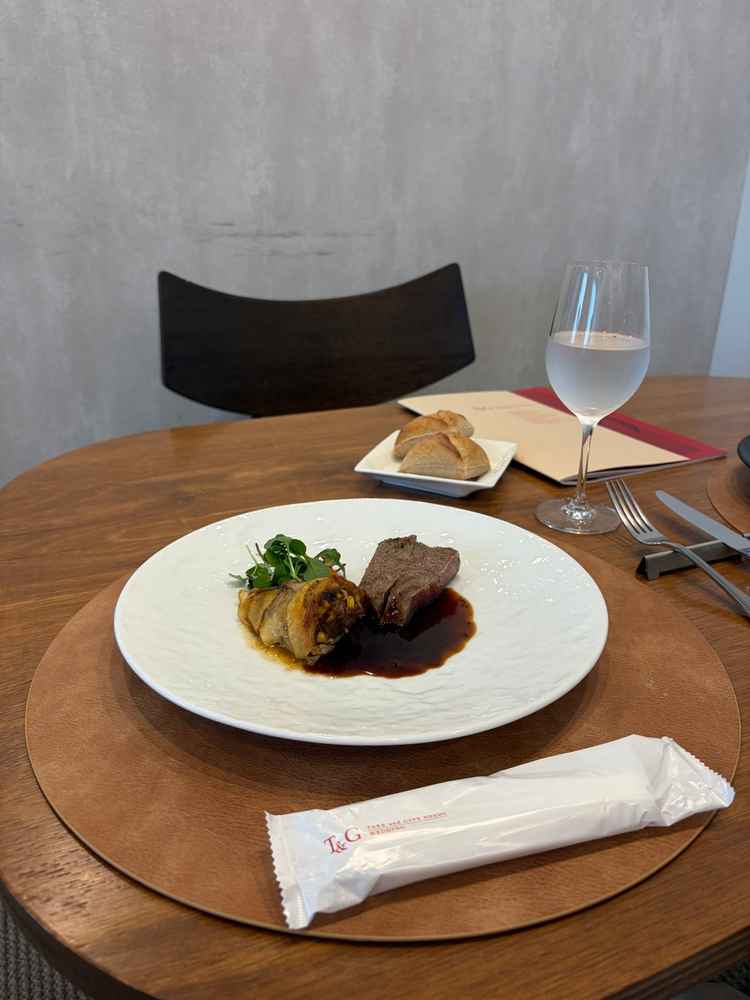 試食のお肉は柔らかかったです