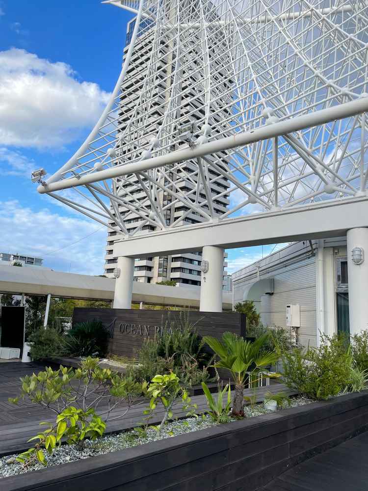 外観写真。入り口周辺。