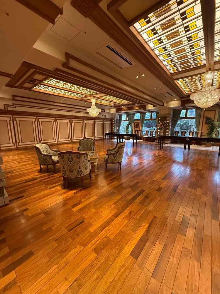 ゲスト受付も広々！