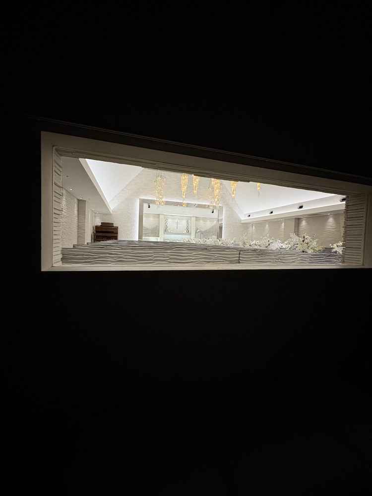 新郎新婦の挙式前の待機場所