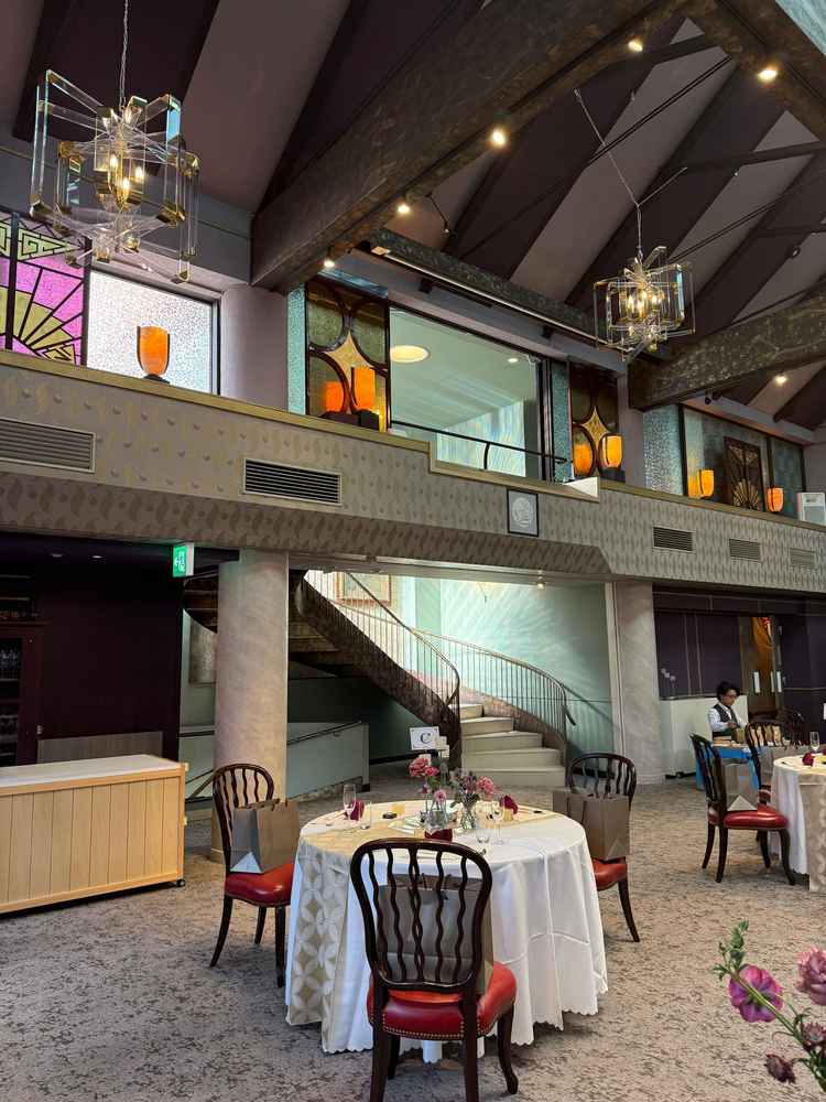 別館にある最も広い披露宴会場です。