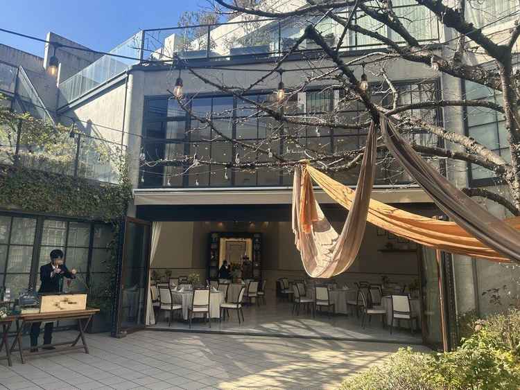 内部の庭園