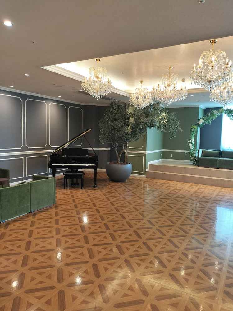 2つ目の披露宴会場前のスペース