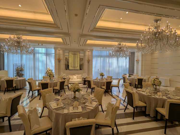 ニューヨーククリスタルの披露宴会場