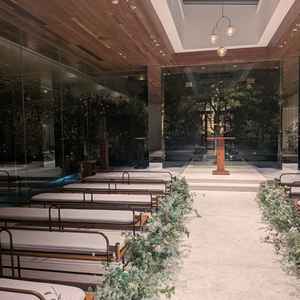 チャペル後方から撮影