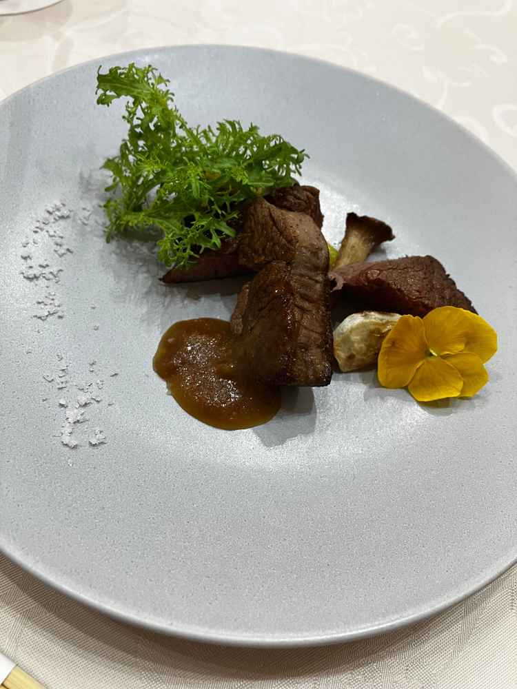 試食会のメイン料理。お肉が柔らかくとても美味しかった。