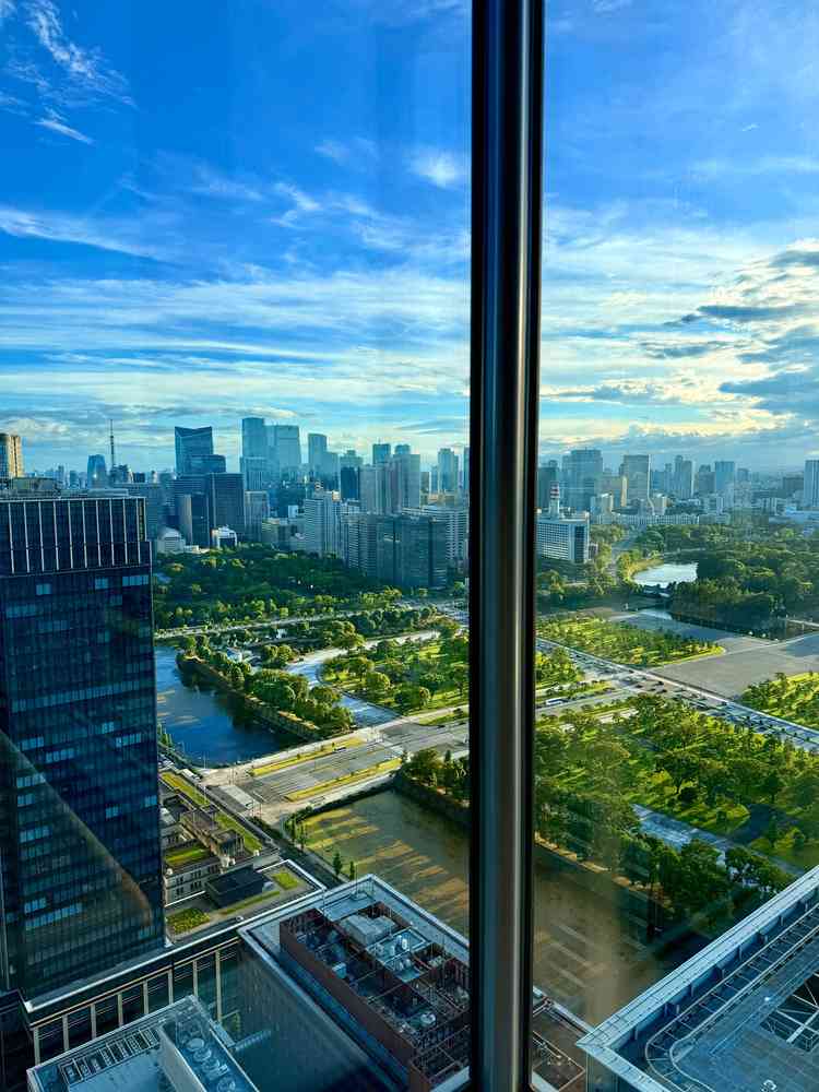 東京を一望出来る素晴らしい眺めでした。
