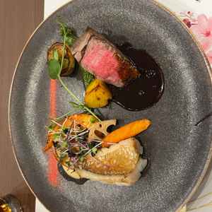 メインのお写真。ボリューミーでとても美味しい