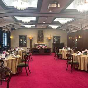 会食会場は内装がとても素敵だった。